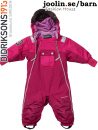 Didriksons Coso fuchsia coverall baby 