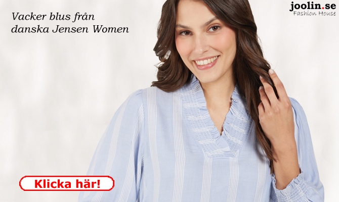 Vrnyhet: Vacker blus frn danska Jensen Women