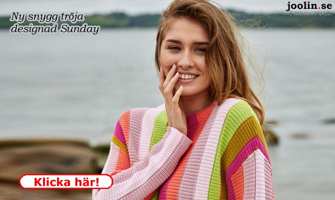 Otroligt snygg trja, i kaxig, hrlig frgcombo