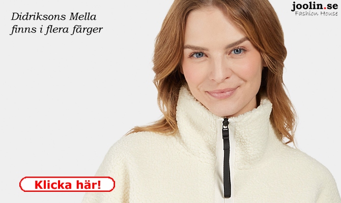 Fleece-jackan Didriksons Mella finns i flera olika frger