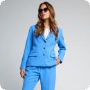 Micha blazer, dazzl blue