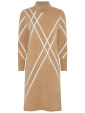 Micha klnning hot stripe knit, camel