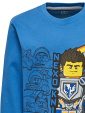 Lego Nexo knight blå lång ärm barntröja