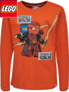 Lego Ninjago orange/röd lång ärm barntröja