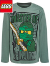 Lego Ninjago grön lång ärm barntröja