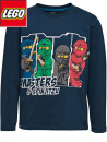 Lego Ninjago marin lång ärm barntröja