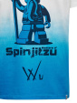 Lego Ninjago vit/bl t-shirt barntrja