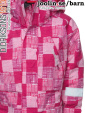 Didriksons Kebnekaise Coverall, ceriserosa