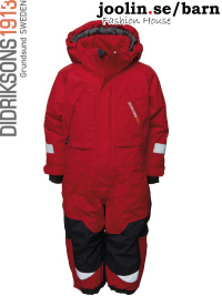 Didriksons Kebnekaise Coverall, rd