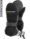 Didriksons Biggles black zip-vantar 