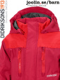 Didriksons Hamres jacket cardinal/rosa