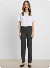 LauRie Rose, svart EcoVero (SL), kort benl�ngd