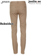 Jeans, smala ben. Slim fit. Sand