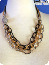 Glossy-halsband, trefrgat