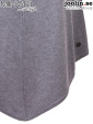 Poncho-tröja, grå
