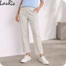 LauRie Donna loose, white pinstrupe. Hell�ng