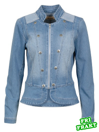 Jeansjacka, ljus denim