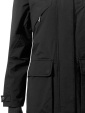 Didriksons Lina black/svart parka 