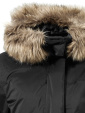 Didriksons Gina svart parkas