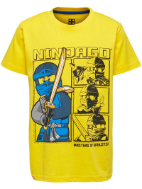 Lego Ninjago gul kortrmstrja