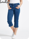 LauRie Charlotte Capri, medium blue denim