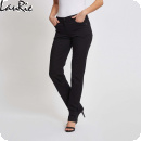 LauRie Charlotte black, långa ben. Organic cotton