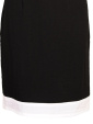 Micha-klänning, svart-vit