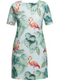 Flamingoklnning, Tropical Print