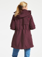 Didriksons Frida, wine red parka