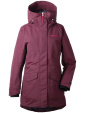 Didriksons Frida, wine red parka