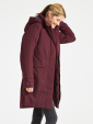 Didriksons Eline, wine red parka