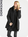 Didriksons Tanja black/svart parka