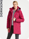 Didriksons Tanja warm fuchsia parka