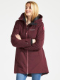 Didriksons Helle, wine red parka