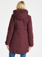 Didriksons Helle, wine red parka