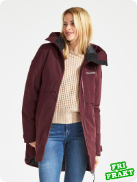 Didriksons Helle, wine red parka