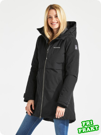 Didriksons Helle, black/svart parka