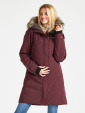 Didriksons Nadine, wine red parka