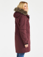 Didriksons Nadine, wine red parka