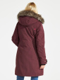 Didriksons Nadine, wine red parka