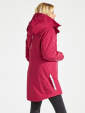 Didriksons Silje, warm fuchsia parka