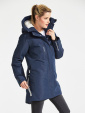 Didriksons Silje, navy/marin parka