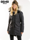 8848 Jinny w parka, black