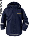 Didriksons Noorooma kids navy/marin barnjacka