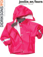 Didriksons Slaskeman fuchsia/rosa regnset