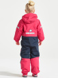 Didriksons Tysse warm cerise kids coveral