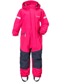 Didriksons Tysse warm cerise kids coveral