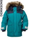 Didriksons Kure glacier blue parka