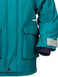 Didriksons Kure glacier blue parka