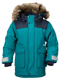 Didriksons Kure glacier blue parka